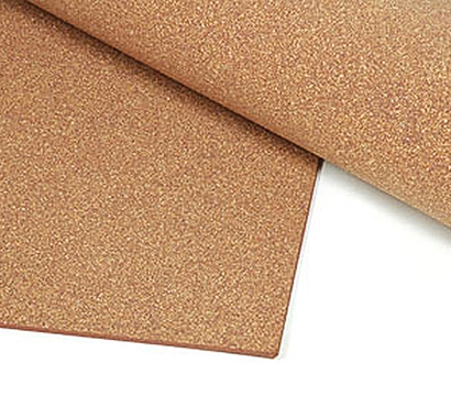 Red Rubber-Enhanced Cork Board