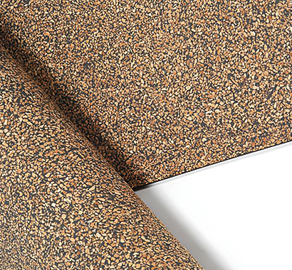 Black Rubber-Enhanced Cork Board